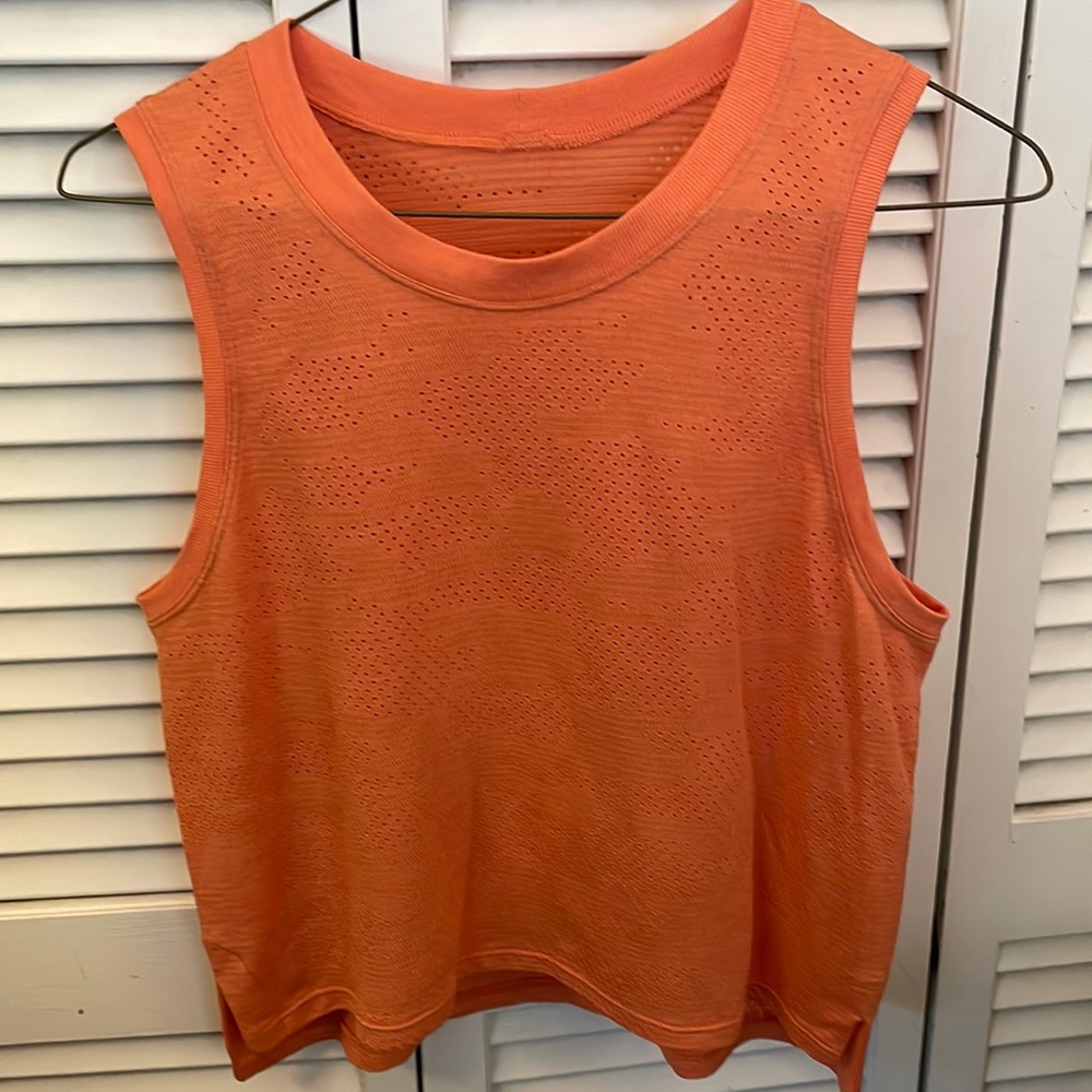 Lululemon Orange Tank